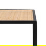 S/3 Mesa Centro Natural-Negro 97,50 X 34 X 35 cm