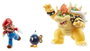 JAKKS PACIFIC Super Mario VS. Bowser Serie 1 - Pack de Figuras Mario vs. Bowser Lava Battle