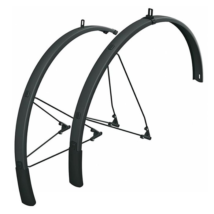 SKS Bluemels Style Set Guardabarros Delantero y Trasero 27,5/28/29" Negro Mate Protección Antisalpicaduras SKS Bluemels Style Set Guardabarros Delantero y Trasero 27,5/28/29" Negro Mate Protección Antisalpicaduras