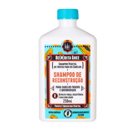 Lola Cosmetics Shampoo Reconstrucción Ghee Papaya y Queratina Vegetal 250 mL