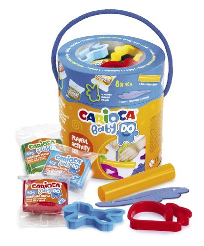 Carioca Baby Do Playset Pasta de modelar con 10 piezas y herramientas Carioca Baby Do Playset Pasta de modelar con 10 piezas y herramientas