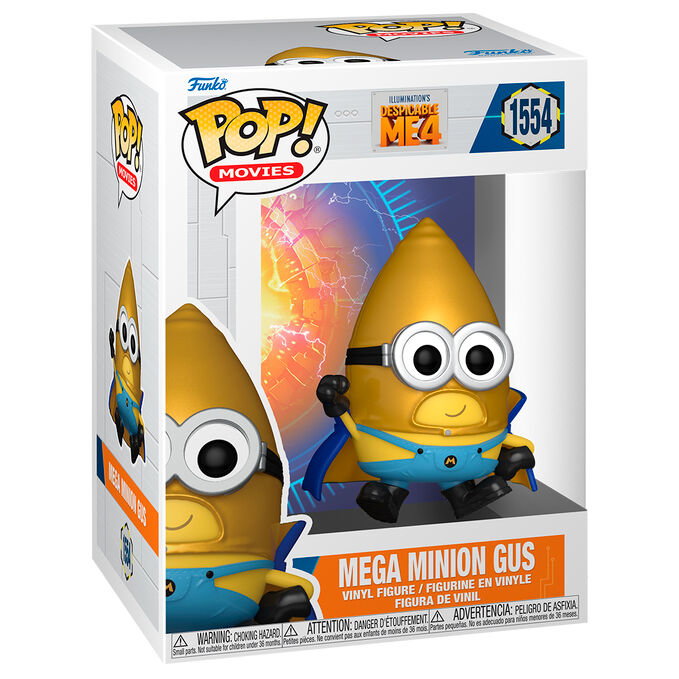 FUNKO Figura POP Mega Minion Gus Gru: Mi Villano Favorito 4 FUNKO Figura POP Mega Minion Gus Gru: Mi Villano Favorito 4