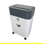 HP OneShred Auto 100CC Trituradora de Papel de Corte Cruzado Blanco, 100 Hojas, 17 L, 4.3 x 12 mm, Nivel de Seguridad P-4, para A4, con Triturador de Tarjetas, 68 dB
