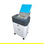 HP OneShred Auto 100CC Trituradora de Papel de Corte Cruzado Blanco, 100 Hojas, 17 L, 4.3 x 12 mm, Nivel de Seguridad P-4, para A4, con Triturador de Tarjetas, 68 dB