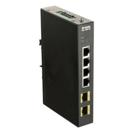 D-Link DIS-100G-6S Switch Gestionable 6 Puertos RJ-45 Gigabit 10/100/1000 SFP