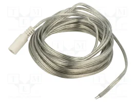 BQ CABLE Cable de Alimentación Plano DC 5,5/2,1 de 5 m