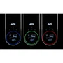 APC BGM2200B-GR UPS/SAI Back-UPS Pro Gaming 2200VA 1320W Torre Blanco, 6 Salidas (4 Schuko + 2 IEC C13), Luces RGB, Protección para Equipos