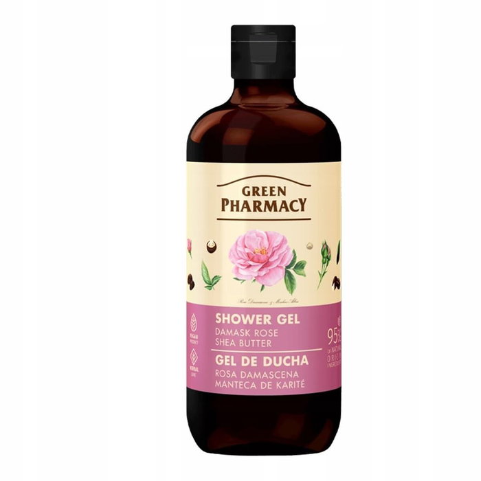 Green Pharmacy Gel de Ducha Rosa de Damasco y Manteca de Karité 500 ml Green Pharmacy Gel de Ducha Rosa de Damasco y Manteca de Karité 500 ml