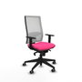 PIQUERAS Y CRESPO Silla de oficina Horna Rosa y Blanco
