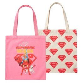 Cerdá Bolsa Shopping Superman Supergirl Blanco