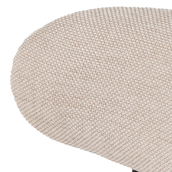 Silla Crema Tejido-Metal Salón 50 X 54 X 73,50 cm (Set de 4) Silla Crema Tejido-Metal Salón 50 X 54 X 73,50 cm (Set de 4)