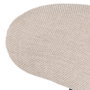 Silla Crema Tejido-Metal Salón 50 X 54 X 73,50 cm (Set de 4)