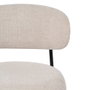 Silla Crema Tejido-Metal Salón 50 X 54 X 73,50 cm (Set de 4)