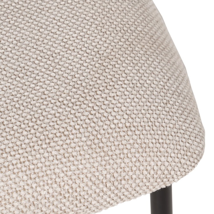 Silla Crema Tejido-Metal Salón 50 X 54 X 73,50 cm (Set de 4) Silla Crema Tejido-Metal Salón 50 X 54 X 73,50 cm (Set de 4)