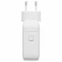 HYPER HJ1003WHWWGL Cargador de Pared GaN 70W con 2 Puertos USB-C y 1 USB-A, Power Delivery 3.0, Carga Rápida para Portátil, Smartphone, Tableta - Color Blanco