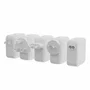 HYPER HJ1003WHWWGL Cargador de Pared GaN 70W con 2 Puertos USB-C y 1 USB-A, Power Delivery 3.0, Carga Rápida para Portátil, Smartphone, Tableta - Color Blanco
