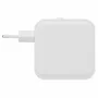 HYPER HJ1003WHWWGL Cargador de Pared GaN 70W con 2 Puertos USB-C y 1 USB-A, Power Delivery 3.0, Carga Rápida para Portátil, Smartphone, Tableta - Color Blanco