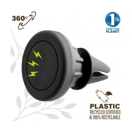 Muvit MCCHL0001 Soporte de smartphone para coche, montaje universal en ventosa