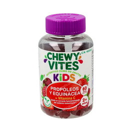 CHEWY VITES Kids Propóleo y Equinácea Complemento Inmunológico para Niños 60 Gominolas