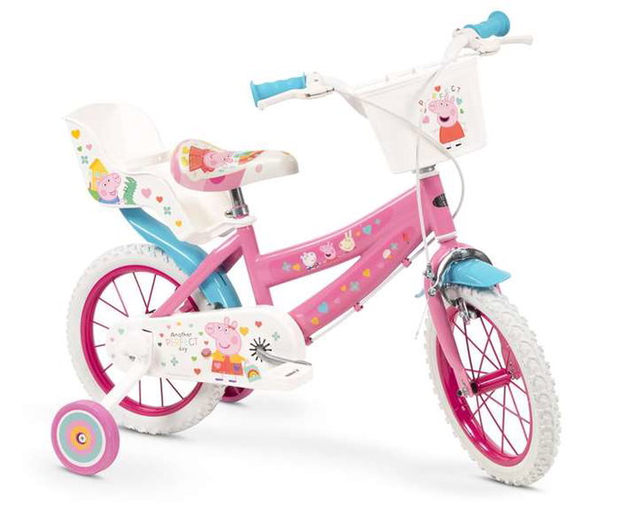 Toimsa Bicicleta Peppa Pig Rosa 14" (4/6 años)