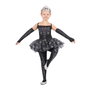 My Other Me Disfraz Bailarina Esqueleto con Tiara, Vestido, Mitones y Mallas Talla 7-9 Años