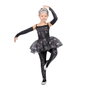 My Other Me Disfraz Bailarina Esqueleto con Tiara, Vestido, Mitones y Mallas Talla 7-9 Años