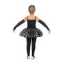 My Other Me Disfraz Bailarina Esqueleto con Tiara, Vestido, Mitones y Mallas Talla 7-9 Años