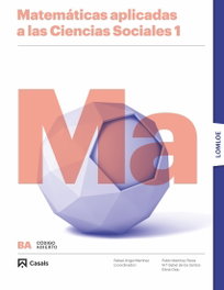 CASALS,EDITORIAL S.A. Matemáticas 1 BA CCSS LOMLOE