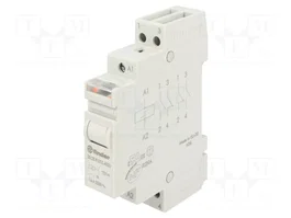 FINDER 20.23 Relé de instalación biestable 12V DC 16A NC + NA