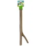 Tyrol Percha de Rama para Pájaros TYR3281018691016, Accesorio de Madera Natural, Tamaño L 30cm