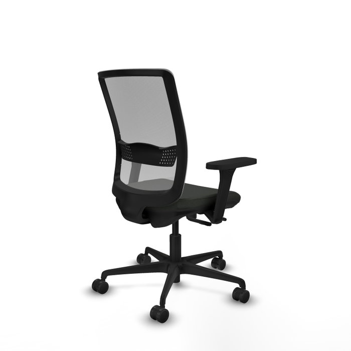 PIQUERAS Y CRESPO Silla de oficina Haches con mecanismo Sincro/Traslack, Negro/Gris PIQUERAS Y CRESPO Silla de oficina Haches con mecanismo Sincro/Traslack, Negro/Gris
