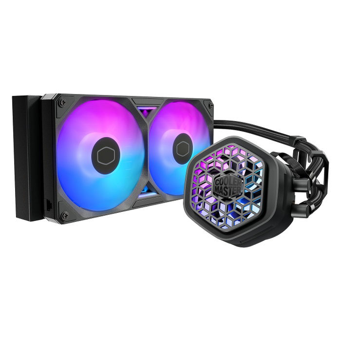 Cooler Master MasterLiquid Atmos II 240 VRM Fan Black ARGB Cooler Master MasterLiquid Atmos II 240 VRM Fan Black ARGB