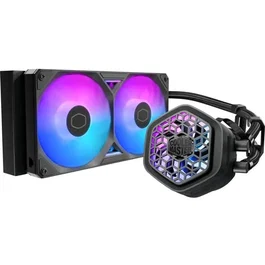 Cooler Master MasterLiquid 240 Atmos II VRM ARGB - Refrigeración líquida AIO con 2 ventiladores de 120 mm