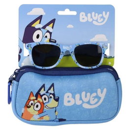 Cerdá Set de Gafas de Sol Bluey con Funda Blue