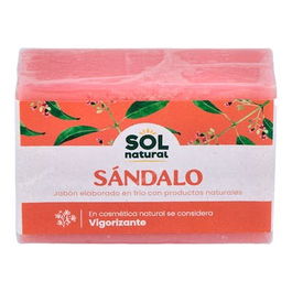 SOLNATURAL Jabón en Pastilla de Sándalo Calmante 100gr