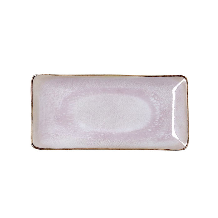 Bidasoa Bandeja Porcelana Lanai Rosa 25x12 cm (6 Unidades) Bidasoa Bandeja Porcelana Lanai Rosa 25x12 cm (6 Unidades)