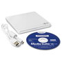 LG Grabadora Externo DVD-Writer Ultra Slim LG-H, Color Blanco