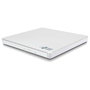 LG Grabadora Externo DVD-Writer Ultra Slim LG-H, Color Blanco