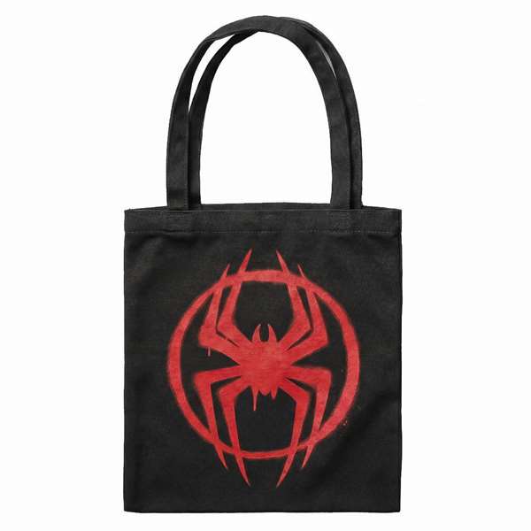 Cerdá Bolsa Shopping Spiderman Diseño 1-Diseño 2 en Negro