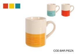 Inde Taza Jesse Surtido 3 Colores 330ml
