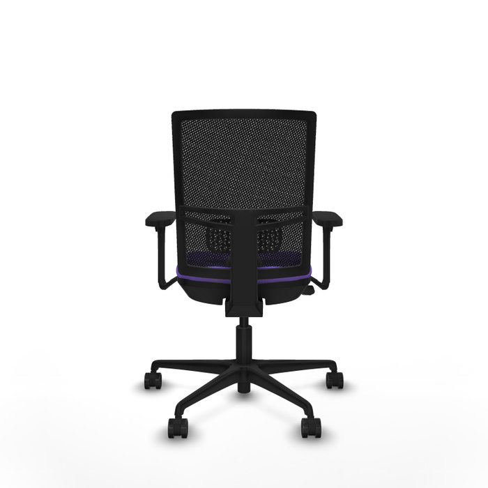 PIQUERAS Y CRESPO Silla de oficina Yunquera con mecanismo Sincro/Traslack, Lila y Negro PIQUERAS Y CRESPO Silla de oficina Yunquera con mecanismo Sincro/Traslack, Lila y Negro