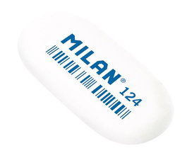 Goma De Borrar Milan Miga De Pan Ovalada 124 (Ud.) (Set de 24)