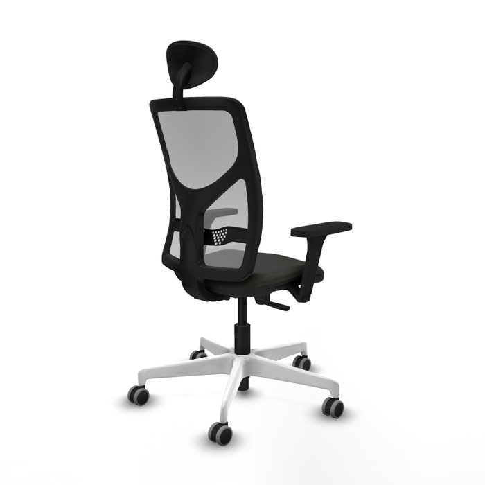 PIQUERAS Y CRESPO Silla de oficina Motilla con mecanismo Sincro, Negro y Gris PIQUERAS Y CRESPO Silla de oficina Motilla con mecanismo Sincro, Negro y Gris