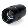 F-Line Portalámparas cerámico vintage E14, 60 W, negro