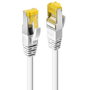 LINDY Patchkabel Cat7 S/FTP LSZH Blanco 0.30m, 47320, Cable de Red RJ-45 Macho, 10/100/1000Base-T(X), 600 MHz, RoHS, REACH, UL