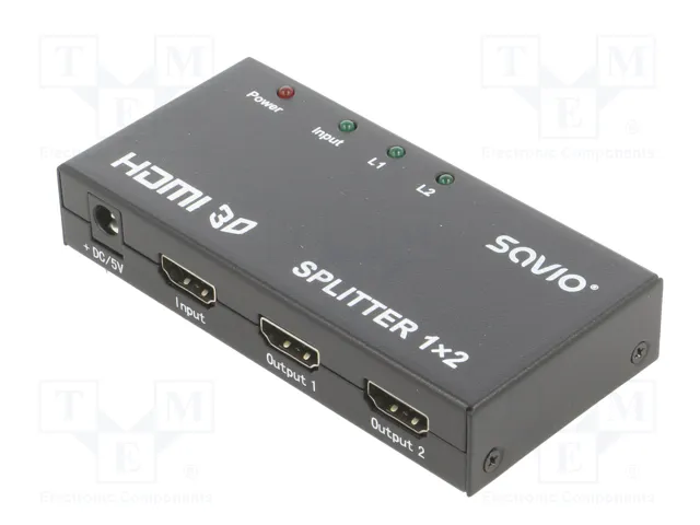 SAVIO Divisor HDMI CL-42 Negro