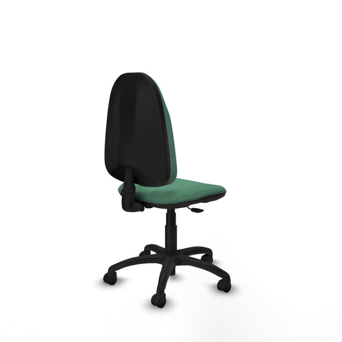 PIQUERAS Y CRESPO Silla de oficina Algarra Verde esmeralda sin brazos
