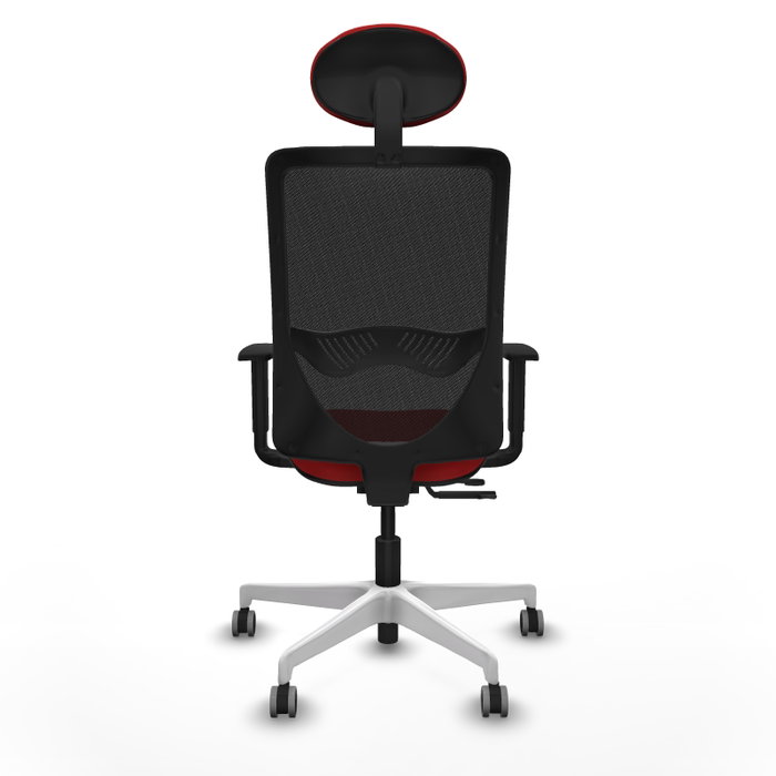 PIQUERAS Y CRESPO Silla de Oficina Zulema con Mecanismo Sincro/Traslack Rojo y Negro PIQUERAS Y CRESPO Silla de Oficina Zulema con Mecanismo Sincro/Traslack Rojo y Negro