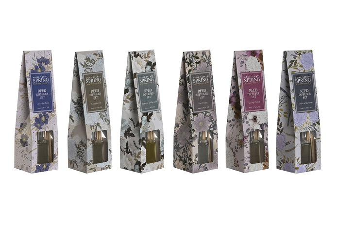 DKD Home Decor Ambientador Mikado Cristal Floral 50 ml