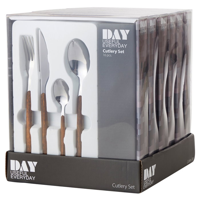 Day Cubertería 16 Piezas Day